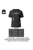Unisex Optimistic Baskılı Tasarım Tshirt