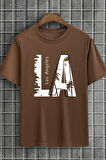 Uyguntarz Unisex Los Angles Baskılı Tasarım Tshirt