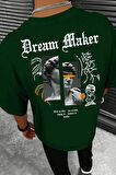 Uyguntarz Unisex Dream Maker Baskılı Tasarım Tshirt