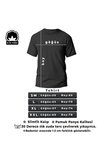 Unisex Draw Bear Baskılı Tasarım Tshirt