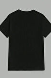 Uyguntarz Unisex Pattern Bear Baskılı Tasarım Tshirt
