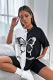 Uyguntarz Unisex To Be Yourself Baskılı Tasarım Tshirt