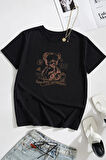 Uyguntarz Unisex Bear Bear Baskılı Tasarım Tshirt