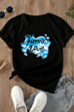 Uyguntarz Unisex Forever Love Baskılı Oversize Tshirt