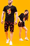 Uyguntarz Unisex Süper Biber Baskılı Oversize Tshirt