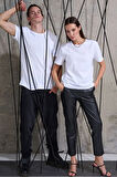 Uyguntarz Unisex  Pamuklu Oversize Basic Tshirt