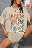 Uyguntarz Unisex His Mercies Baskılı Oversize Tshirt
