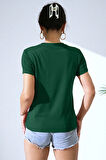 Uyguntarz Unisex Miami Baskılı Oversize Tshirt