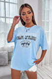 Uyguntarz Unisex Palm Springs Baskılı T-shirt