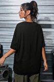 Uyguntarz Unisex Miami Baskılı Oversize Tshirt