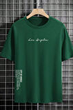 Uyguntarz Erkek Los Angles Baskılı Oversize Tshirt