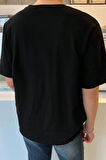 Uyguntarz Erkek New York Baskılı Oversize Tshirt