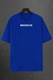 Brooklyn Baskılı Unisex Oversize 3'lü T-shirt Paketi