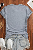 Uyguntarz Unisex Miami Baskılı Oversize Tshirt