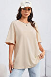 Uyguntarz Unisex Sırt Baskılı Do What Oversize Tshirt