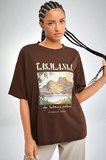 Sırt Baskılı Tasarım Tshirt