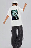 Uyguntarz Unisex Joker Baskılı Oversize Tshirt