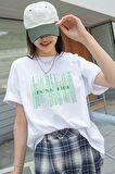 Uyguntarz Unisex Bona Fide Baskılı Oversize Tshirt
