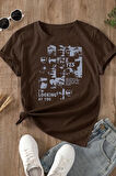 Uyguntarz Unisex Looking Baskılı Oversize Tshirt