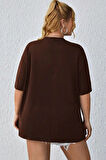 Uyguntarz Unisex Suppose Pre Baskılı Oversize Tshirt