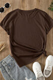Uyguntarz Unisex Milano Baskılı Oversize T-shirt