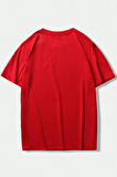 Erkek Milano Baskılı Oversize Tshirt