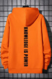 Knowledge is Power Baskılı Oversize Sweatshirt