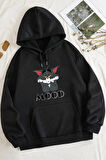 Uyguntarz Mood Baskılı Unisex Oversize Sweatshirt