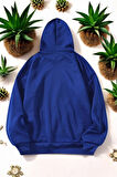 Uyguntarz Orkide Tuval Baskılı Unisex Oversize Sweatshirt