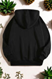 Uyguntarz Orkide Tuval Baskılı Unisex Oversize Sweatshirt