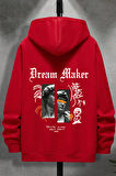 Uyguntarz Dream Maker Baskılı Unisex Oversize Sweatshirt