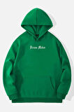 Dream Maker Baskılı Unisex Oversize Sweatshirt