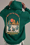 Uyguntarz Arizona Baskılı Unisex Oversize Sweatshirt
