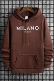 Milano Baskılı Oversize Sweatshirt