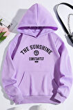 Uyguntarz The Sunshine Baskılı Oversize Sweatshirt