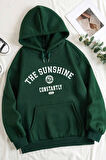 Uyguntarz The Sunshine Baskılı Oversize Sweatshirt