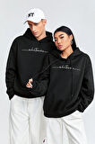 Uyguntarz Whatever Baskılı Oversize Sweatshirt