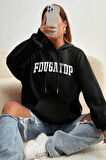 Uyguntarz Fdugatdp You Baskılı Oversize Sweatshirt