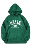 Miami Baskılı Oversize Sweatshirt