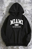 Uyguntarz Miami Baskılı Oversize Sweatshirt