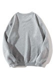 Uyguntarz Manhattan Baskılı Oversize Sweatshirt