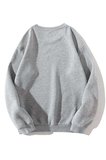 Manhattan Baskılı Oversize Sweatshirt
