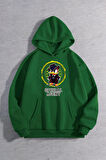 Uyguntarz Special Agent Baskılı Oversize Sweatshirt