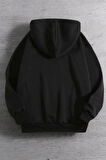 Uyguntarz Special Agent Baskılı Oversize Sweatshirt
