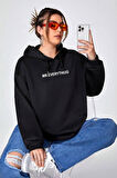 Uyguntarz Mr. Everyting Baskılı Oversize Sweatshirt