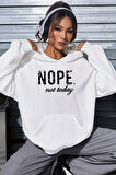Uyguntarz Unisex Nope Baskılı Sweatshirt