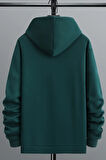 Uyguntarz Belive in Yourself Baskılı Oversize Sweatshirt