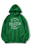 Vintage Baskılı Oversize Sweatshirt