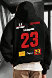 Uyguntarz California 23 Baskılı Oversize Sweatshirt