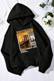 Uyguntarz Brooklyn Baskılı Oversize Sweatshirt